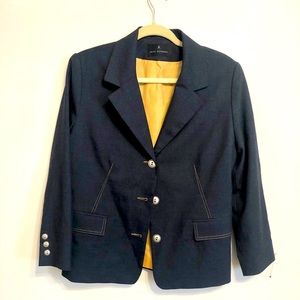 🚫 SOLD | Jheri Richards Women’s Blue Blazer Wool Jacket 10
